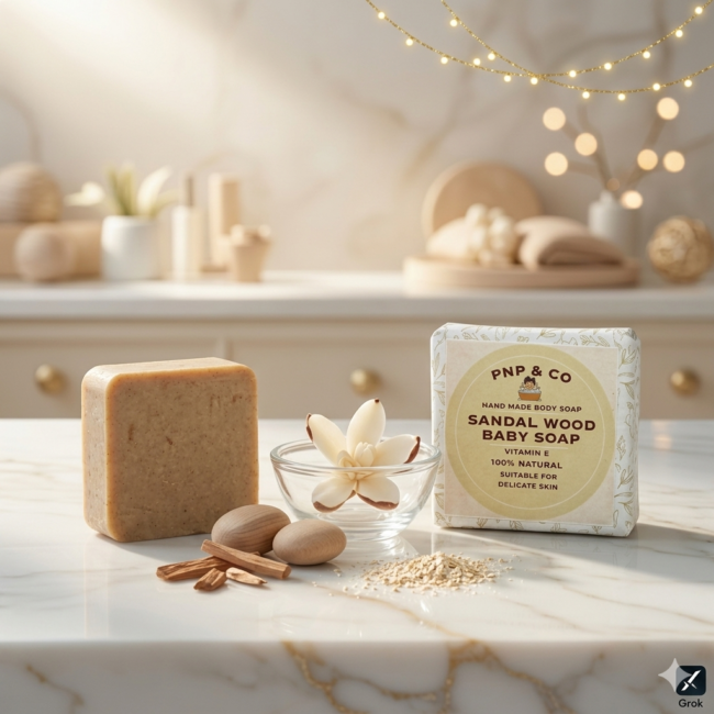 Sandal soap