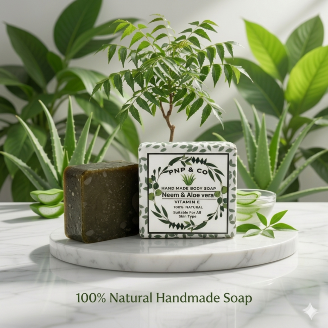 Neem & Aloe Vera Handmade Soap