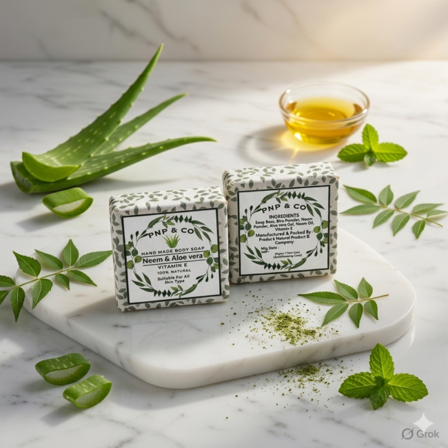 Neem & Aloe Vera Handmade Soap